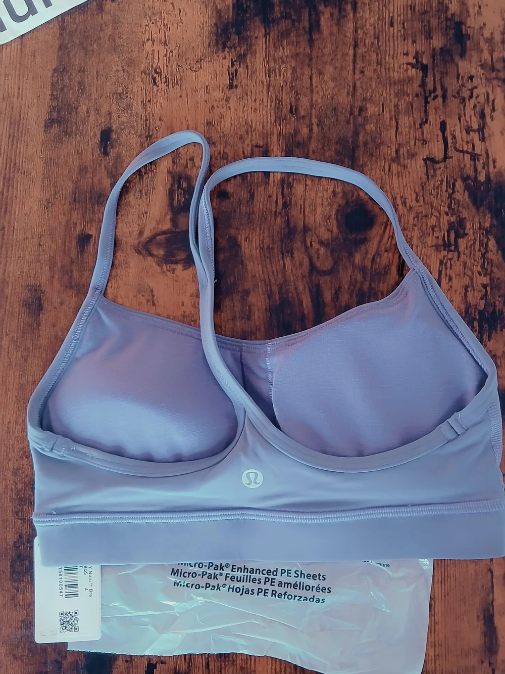 lululemon athletica Women's Lavender Sports Bra - Light Support